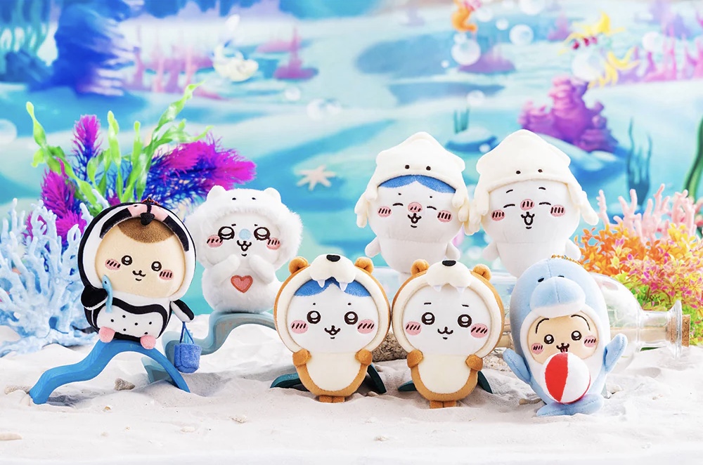 ちいかわ水族館 コツメカワウソなハチワレ ちいかわ マスコット イルカなうさぎ ちいかわらんど【公式】 on X: