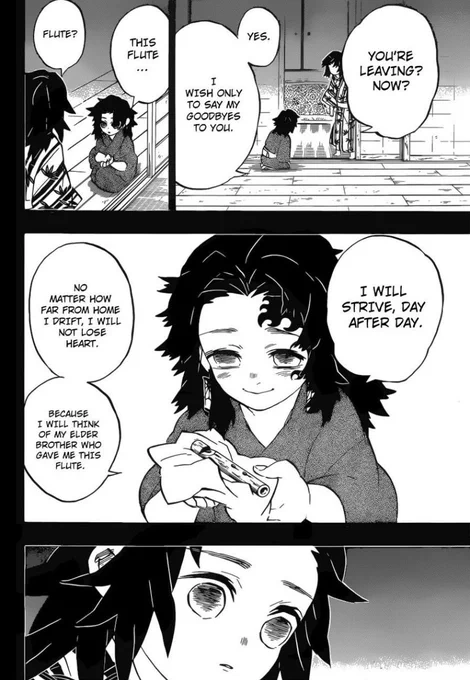 // kny manga spoilers

getting michikatsu's pov of the flute and then yoriichi's pov a few chapters later hurt me so bad 