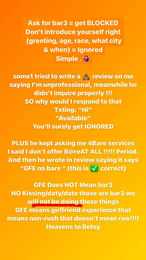 VIPpleasure_'s tweet photo. No1 likes ppl that nag so, I want to make this clear!
I advertise my social media so people can look and get a feel for my personality &amp; so that they are comfortable to meet me, Howeverrrrrrrr I do not offer anything B@r3 
NoExchange ofFluids https://t.co/S1oF0sfNS6