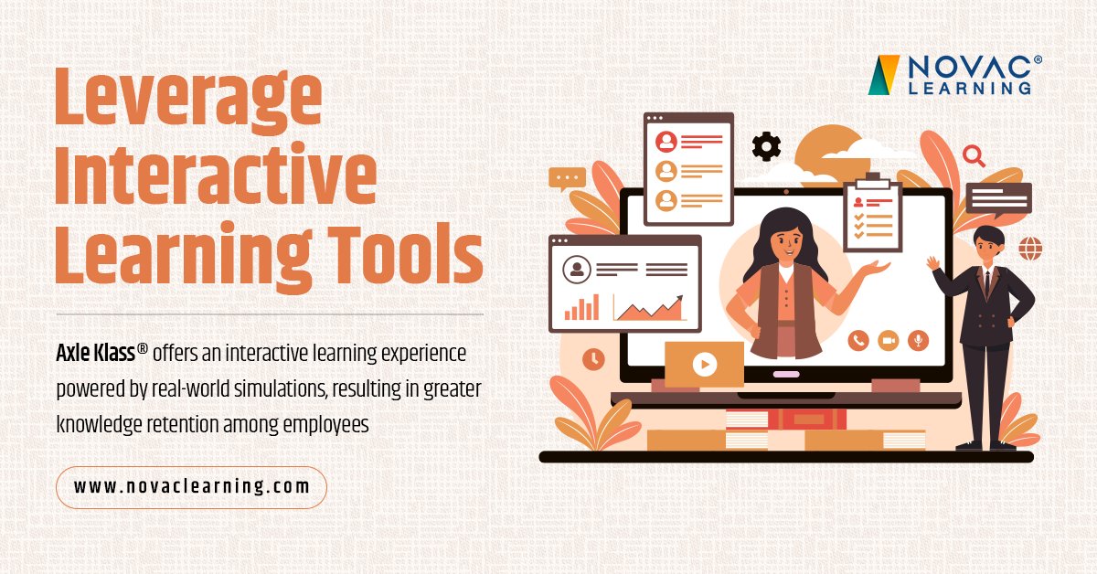 novaclearning's tweet image. Axle Klass®, our LMS for Training Institutes, boosts collaboration among your learners with interactive elements like quizzes, discussions &amp;amp; simulations. 
Visit - novaclearning.com/learning-manag…
#novaclearning #axlelms #axleklass #learningmanagementsystem #learningsolutions #lmssoftware