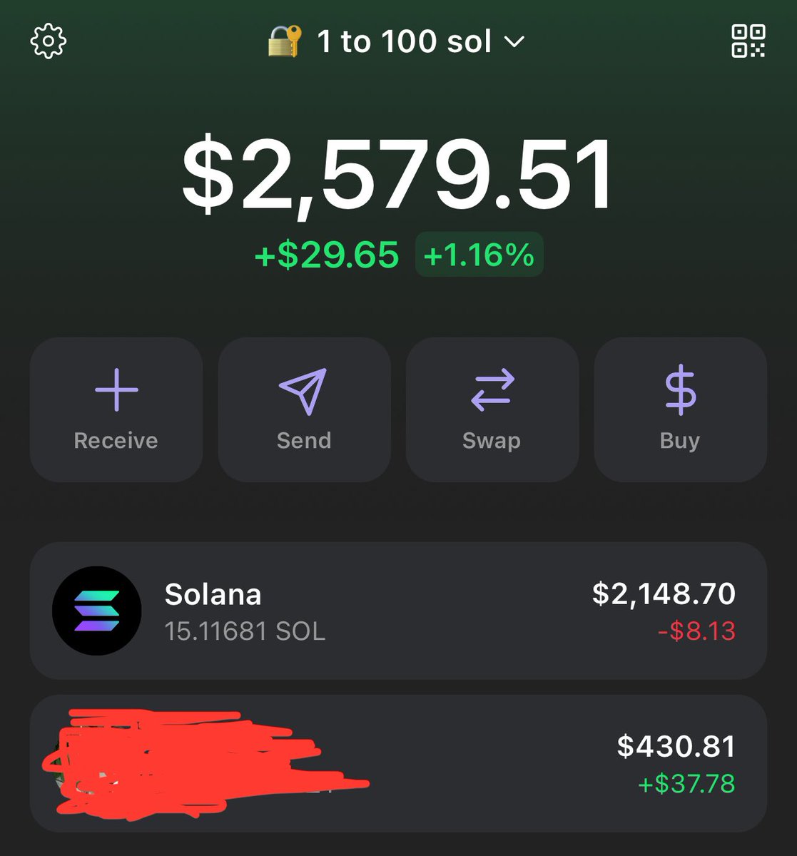 1 to 100 sol challenge…slowly but surely 🥰