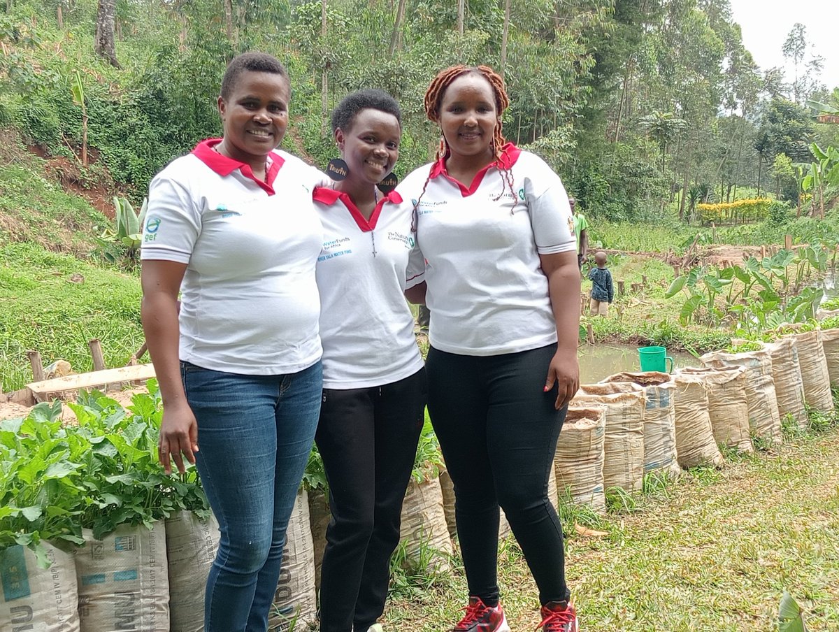 wambui_56's tweet photo. During an exposure visit organized by us and supported by @wwanc_kenya in Kamurguiywo, Emgwen sub-county. We took a group of farmers to learn about fish farming and Hass avocado farming from Bwana Kebenei who is already doing a tremendous job. https://t.co/8XgFe5zdXO