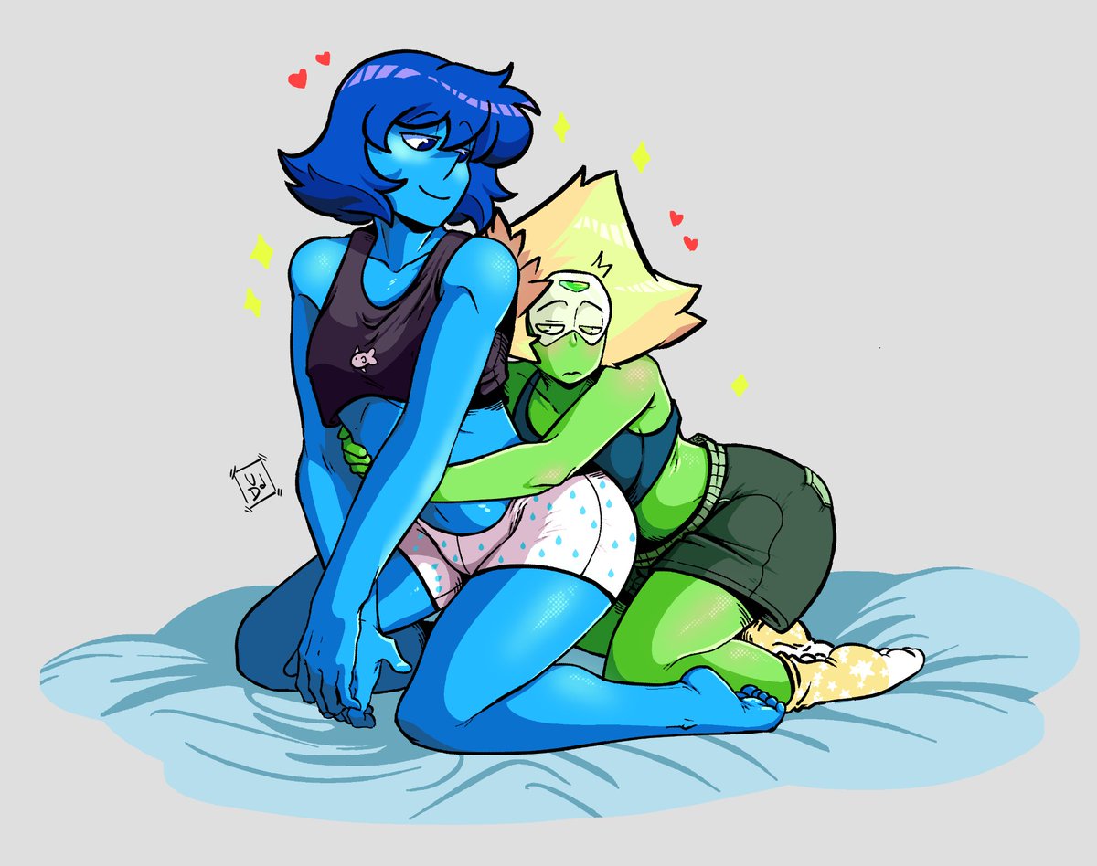 Lazaxusthealien's tweet image. cuddles 
#StevenUniverse #lapidot