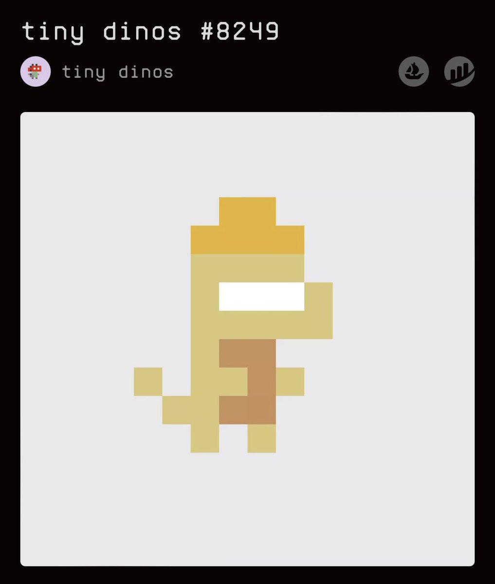tinydinos_eth's tweet photo. Digital Gucci #tinydinos https://t.co/jgldEjTlo7