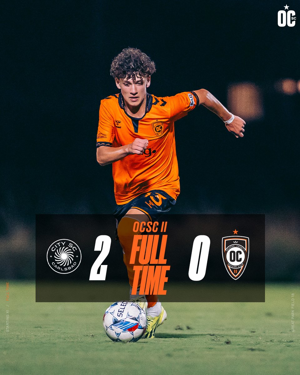 orangecountysc's tweet photo. It wasn't our night. Back in action on Sunday! π
#OCSCII | #NextWave https://t.co/LU1LaNCe7v