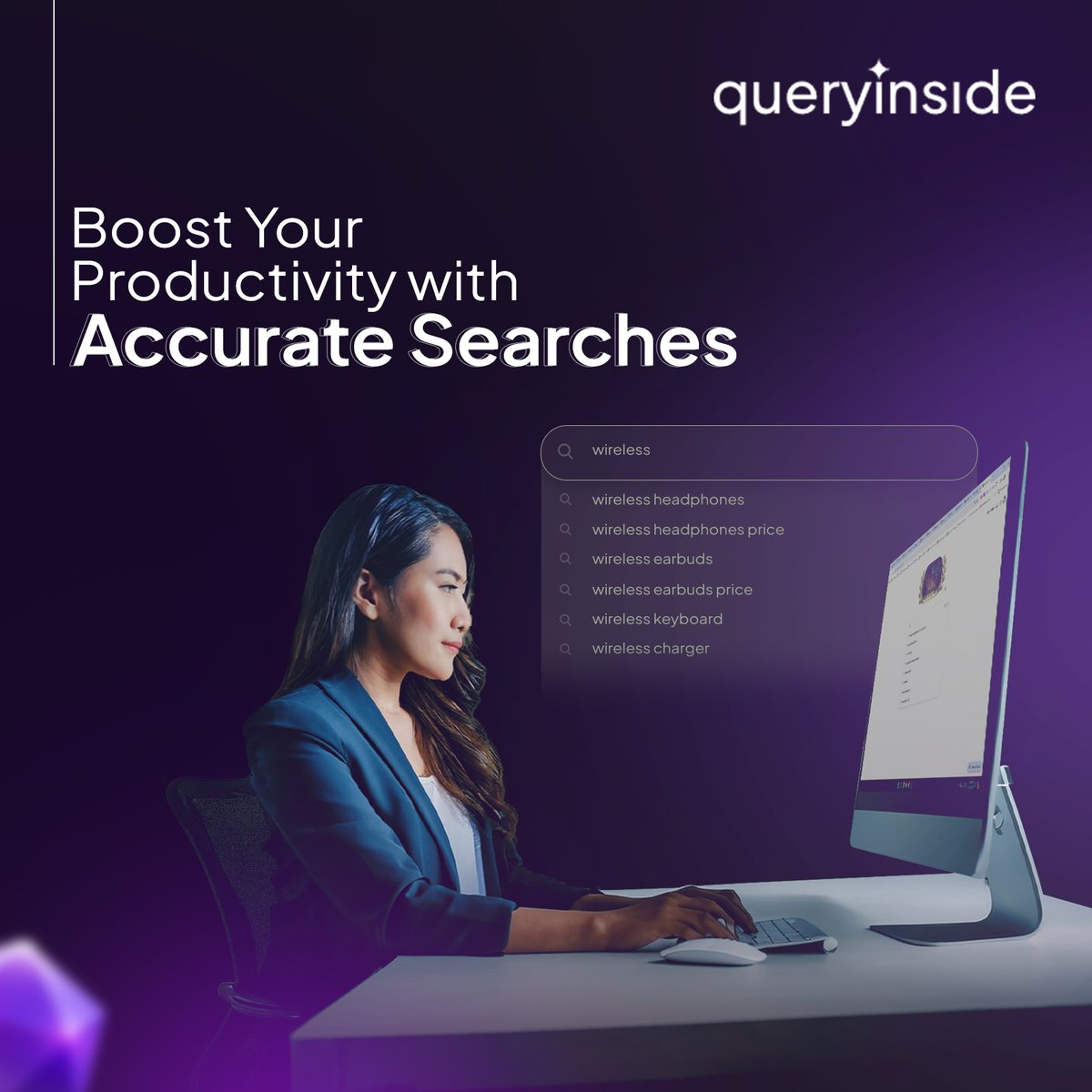 QueryInside's tweet image. Save time and enhance your productivity with searches that understand you, even with typos. #ProductivityBoost #EfficientSearch #QueryInside