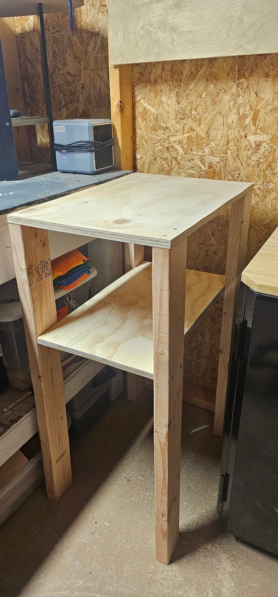 Ziggspop's tweet photo. Even with a shelf! Tomorrow I make it look pretty :) https://t.co/SYUze664F1