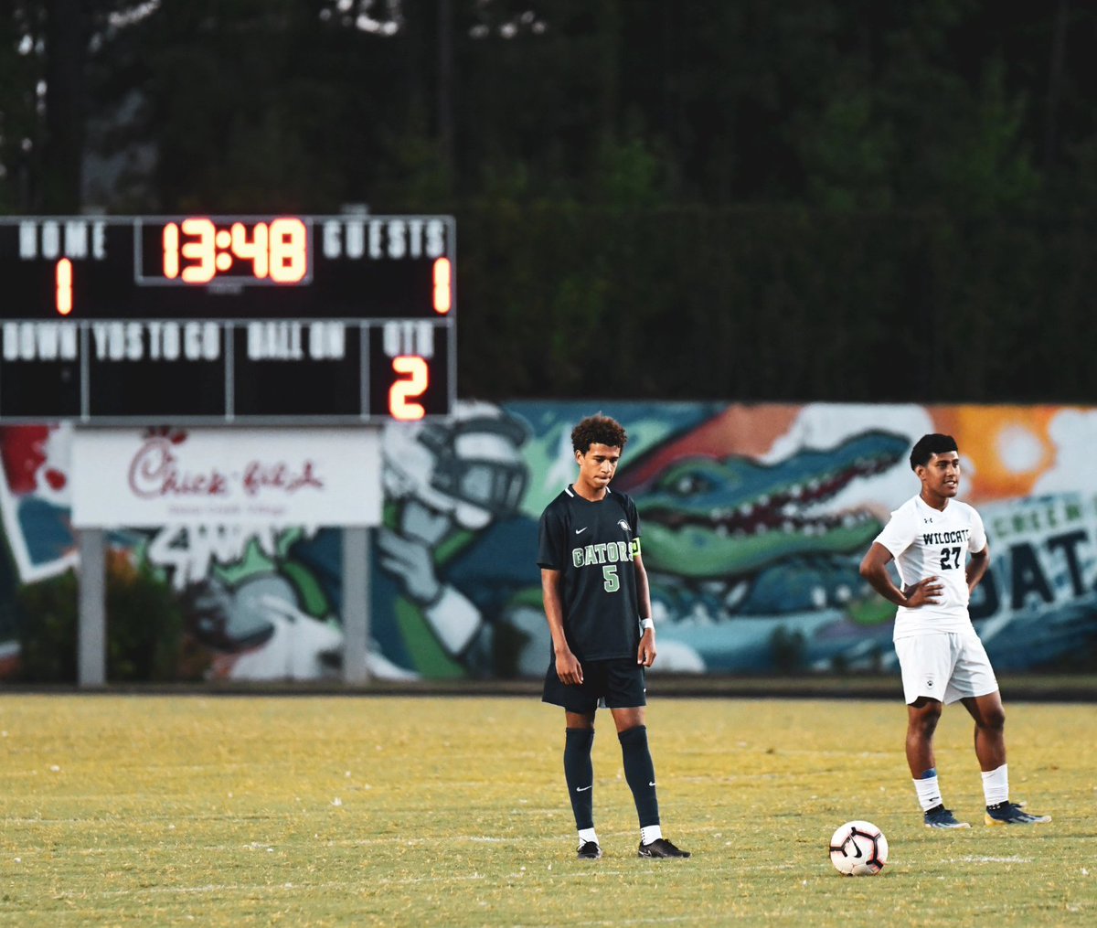 Great fight between these two teams
<a href="/G_L_ATHLETICS/">𝙂𝙧𝙚𝙚𝙣 𝙇𝙚𝙫𝙚𝙡 𝘼𝙩𝙝𝙡𝙚𝙩𝙞𝙘𝙨 🐊</a> <a href="/G_L_MSOCCER/">Green Level Men's Soccer - 2023 SWAC Champions 🏆</a>