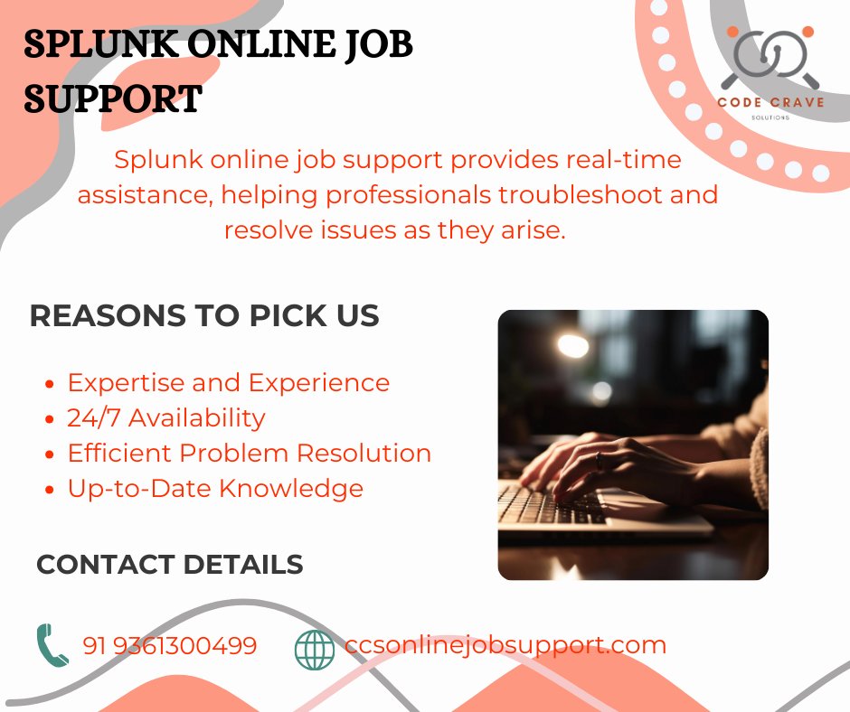 pri17664's tweet image. Are you looking for expert assistance to navigate the complexities of Splunk and enhance your IT operations?
📞 9361300499, 9150850499
🌐bit.ly/4f9urPa
#ccsonlinejobsupport #splunk #splunkjobsupport #onlinejobsupport