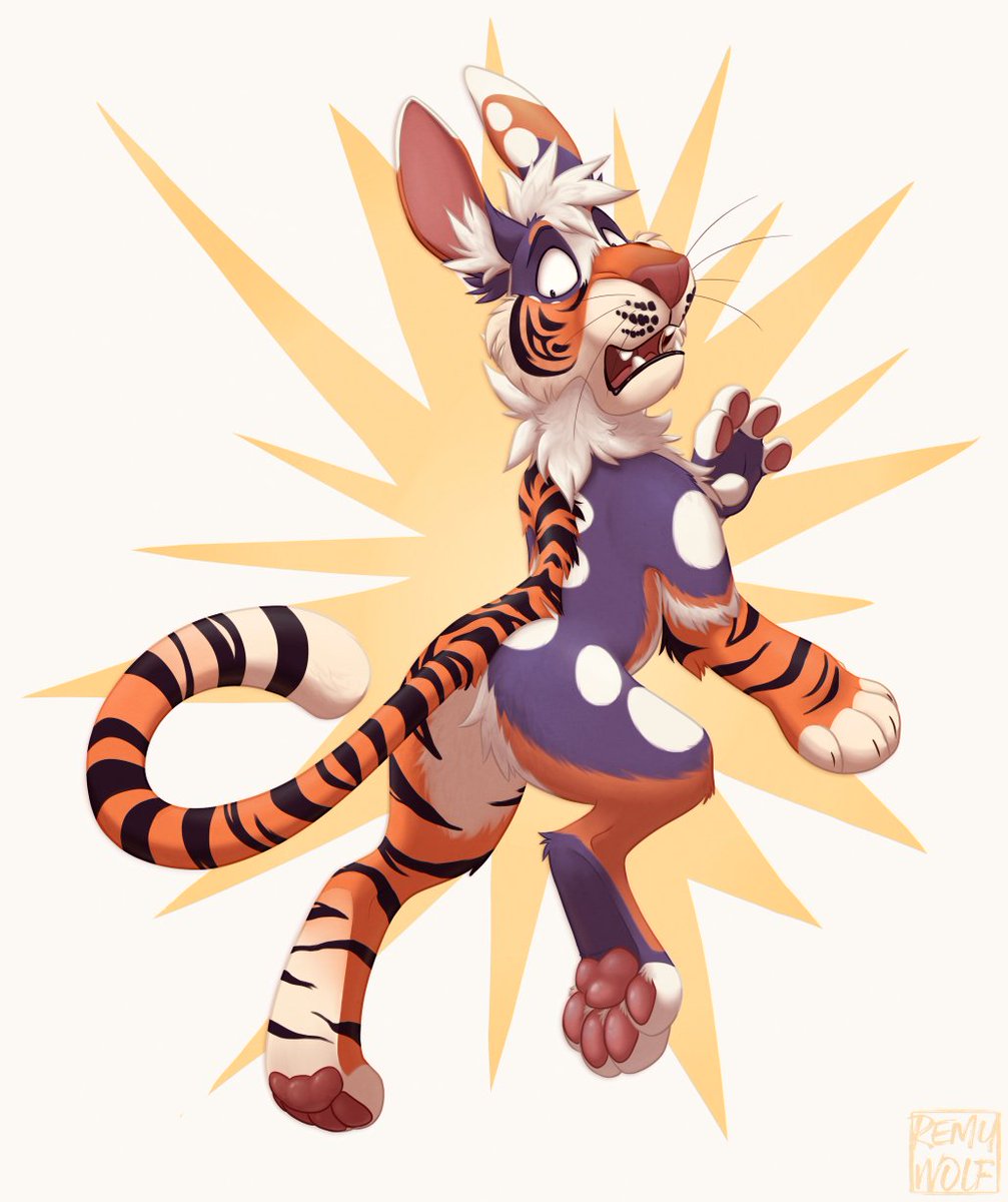 Remy__Wolf's tweet image. HEYA I'm Remy, a full-time digital artist ✏️
I also do other crafting/merch projects on the side!
I like to incorporate knowledge from my biology degree & background in exotic animal husbandry into my art!
For my shop, commission info, queue, etc: remywolf.carrd.co