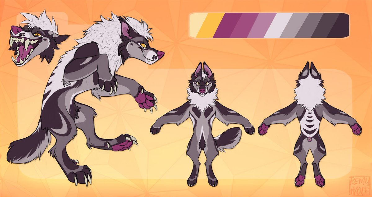 Remy__Wolf's tweet image. HEYA I'm Remy, a full-time digital artist ✏️
I also do other crafting/merch projects on the side!
I like to incorporate knowledge from my biology degree & background in exotic animal husbandry into my art!
For my shop, commission info, queue, etc: remywolf.carrd.co