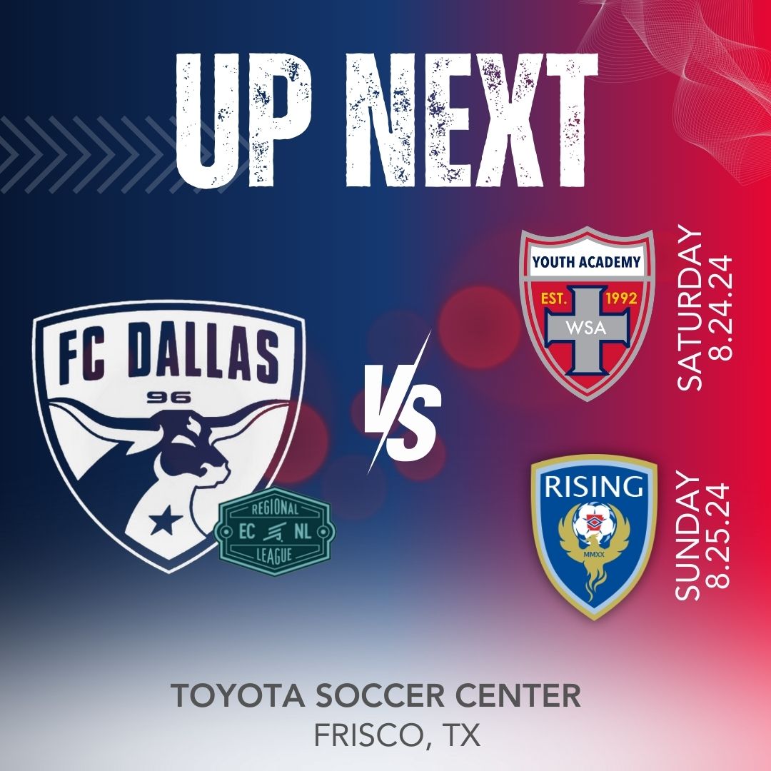 💥We are READY to kick off our league games this weekend at Toyota Soccer Center!💥

📅Sat 24th
⏰11am
🆚WSA

📅Sun 25th
⏰1pm
🆚Arkansas Rising

Let’s goooooo! @fcdgirlsecnl #DTID