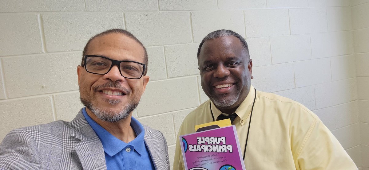 Lead where you are and remember it's bigger than you. We are in the business of changing lives! #PurplePrincipals
