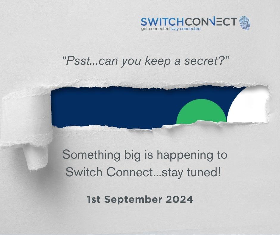 Here’s a sneak peek of what’s coming to Switch Connect on September 1st. Can you keep a secret?  #SwitchConnect #SneakPeek