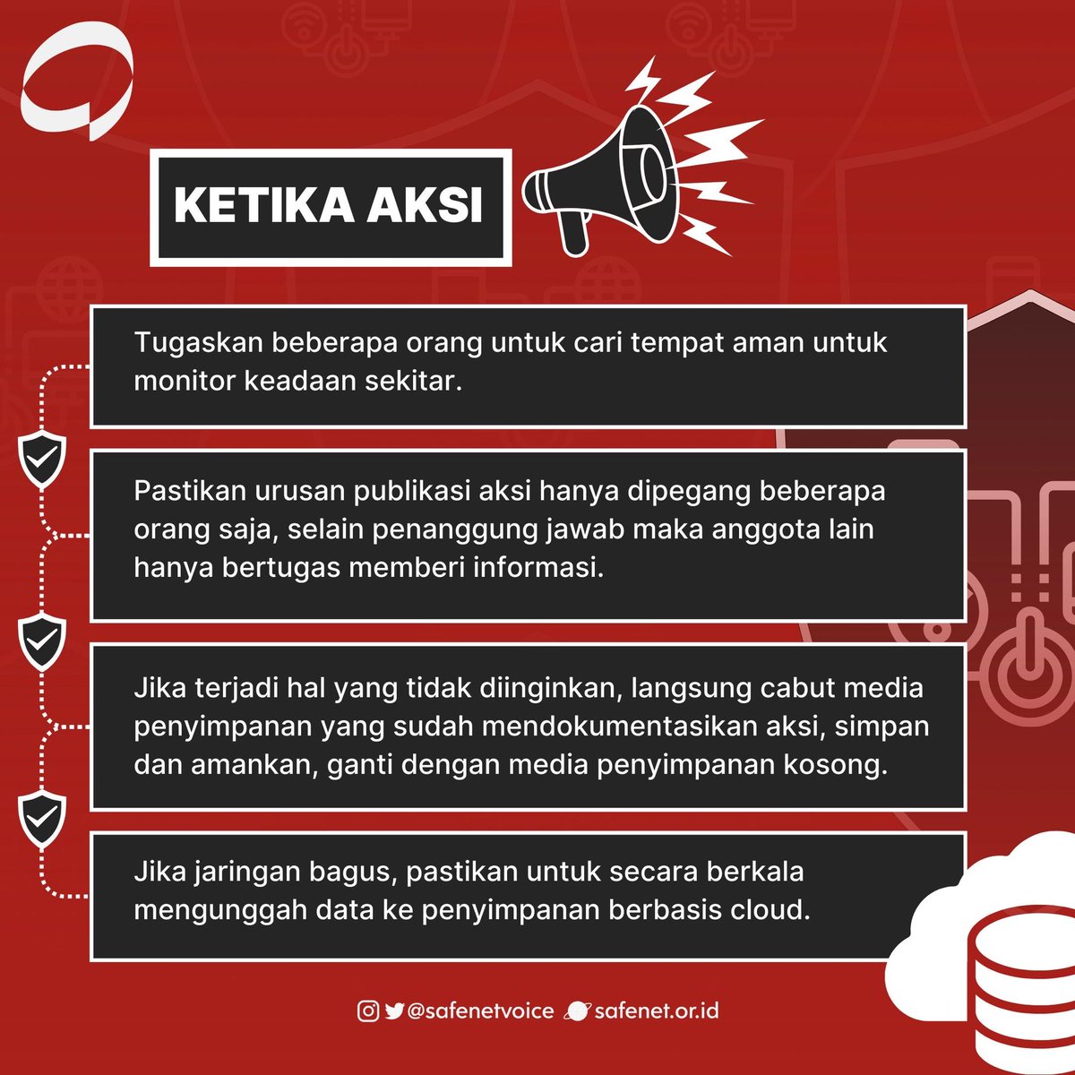 PANDUAN SINGKAT KEAMANAN DIGITAL UNTUK AKSI