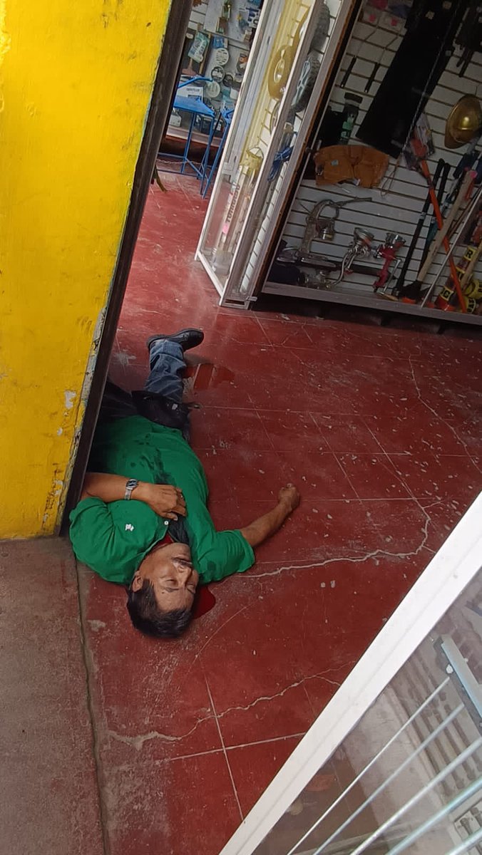 El ejecutado de Ocotlán de Morelos, Oaxaca.
Zona céntrica.