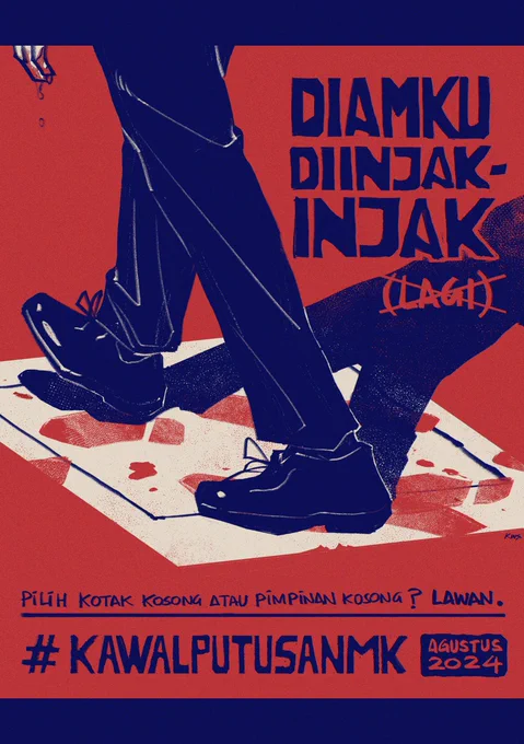 Semoga kita semua bosan untuk diam#KawalPutusanMK...Gambar ini bebas untuk dibagikan dan digunakan untuk penyebaran informasi, gerakan maupun kegiatan bersangkutan dengan atau tanpa kredit. (Tidak untuk komersil dan tidak berlaku untuk gambar lain di akun ini.) 