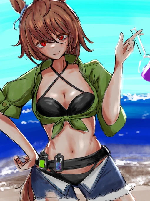 #これを見た人は無言で去年8月の画像を貼る
