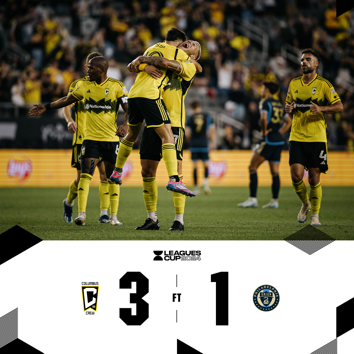 ColumbusCrew's tweet image. CHAMPIONSHIP BOUND 😤

#Crew96 | #CLBvPHI