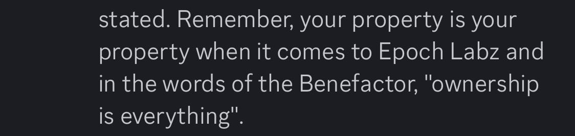 yatznft's tweet image. Just remember “ownership is everything” when it comes to any @EpochLabz project including @ChilledKongs 
Full ownership of the #Kongs you own. As stated by @BCBillionaire_ Let’s bring Web3 to IRL together 🦍 🪖 🤝 🌉 ❤️
Happy  #Kongiversary 🙌