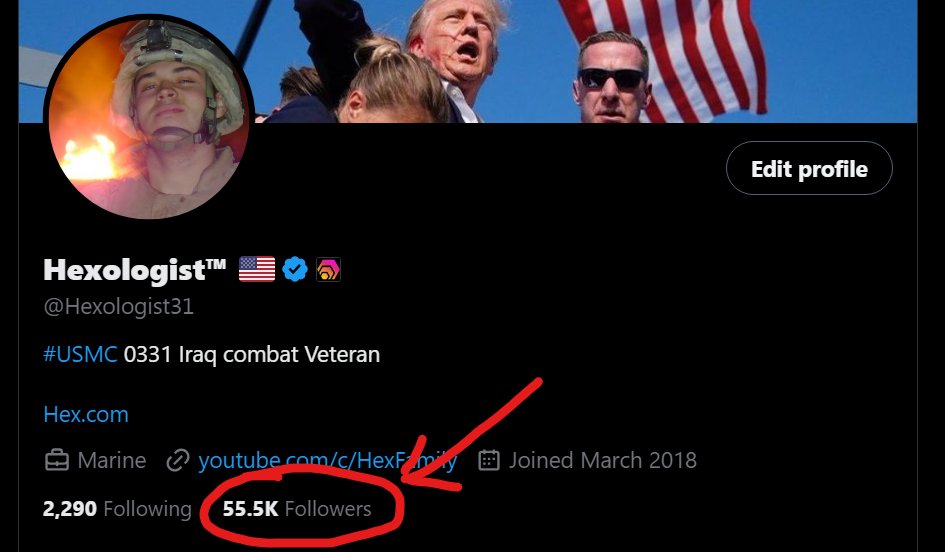 Hexologist31's tweet photo. Let's GOOOO!!!!
55,555
You Guys are the BEST!!!
In December 2019 I had 50 followers! https://t.co/KFVsOSMIac
