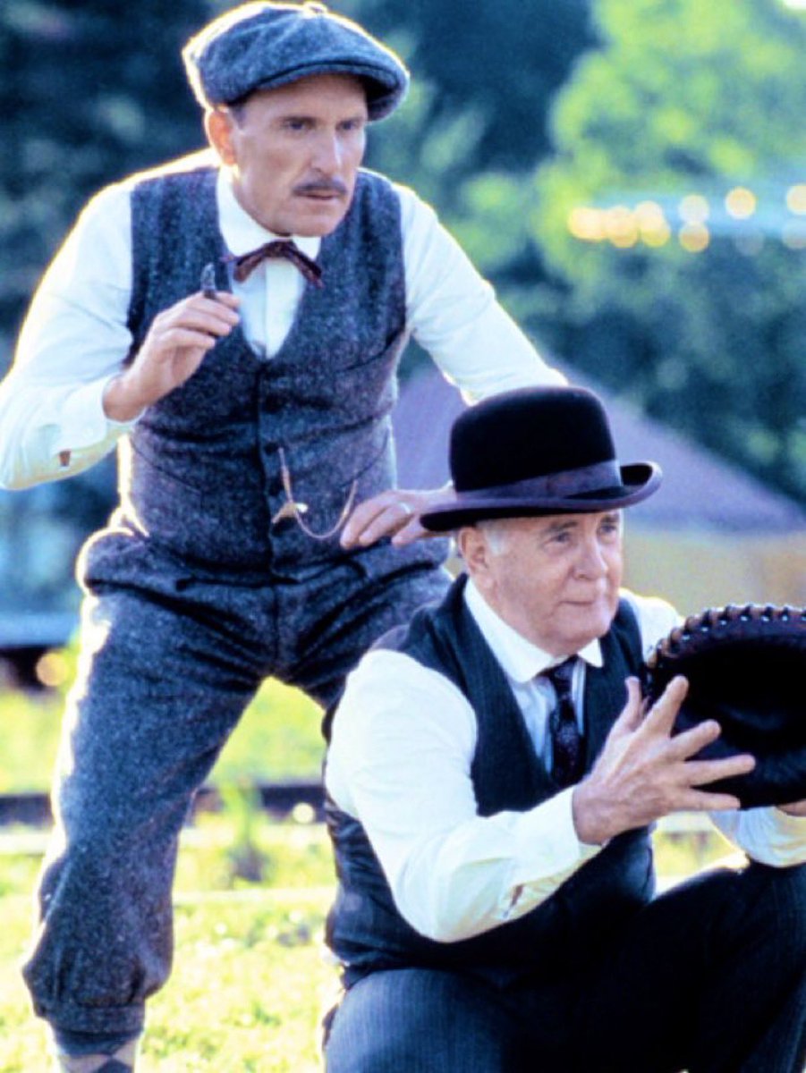 Roy Hobbs was throwing 100 mph heat and this old motherfucker was catching the hell out of him. Never gets the respect he deserves.