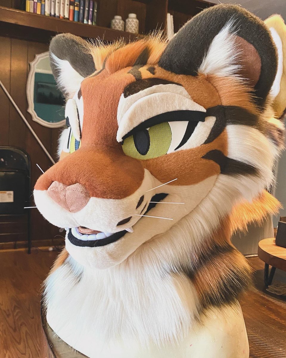And the tiger that was finished earlier today! 🐯💛 

I’ll be pin sorting and other last minute prep for the rest of the week!  Can’t wait to see y’all who are going to megaplex 🥺