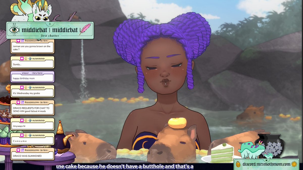 its birth am stream twitch.tv/mrsmothmom