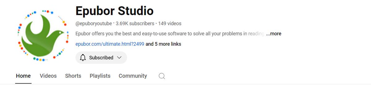 Epubor Software tweet media