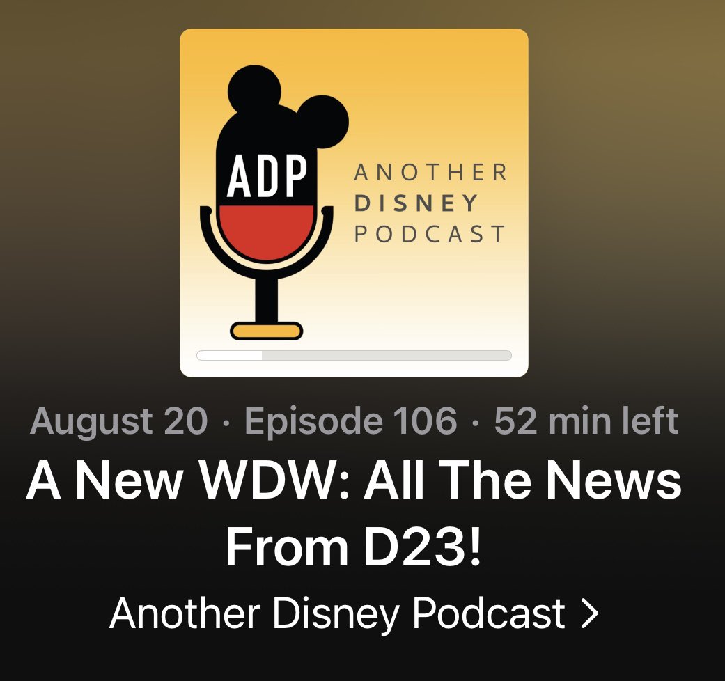 Another Disney Podcast tweet media