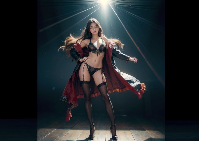 Underwear Stage  Stages showing beauties in underwear by AI-Generation   #aiart #aiartwork #stablediffusion<a href="/tag/girl"class="tags"><span>#girl</span></a><a href="/tag/lookbook"class="tags"><span>#lookbook</span></a><a href="/tag/digital"class="tags"><span>#digital</span></a><a href="/tag/ai"class="tags"><span>#ai</span></a><a href="/tag/illustration"class="tags"><span>#illustration</span></a><a href="/tag/stable"class="tags"><span>#stable</span></a>