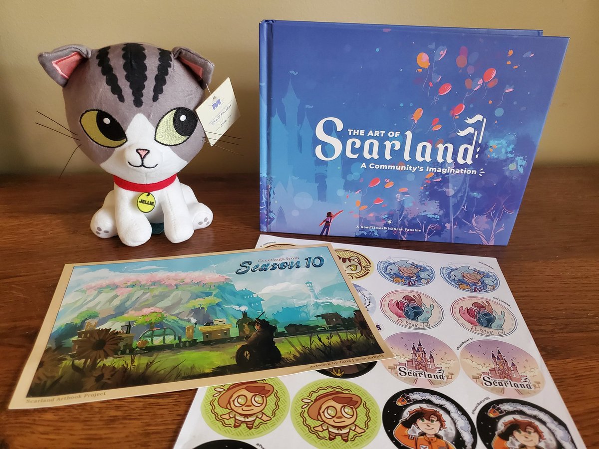 null_walker's tweet image. Got my Scarland artbook today! I'm so happy. This is such a beautiful piece of hard work and love. Huge thank you to all the artists for bringing these ideas to life! ❤
@ScarlandArtBook @GTWScar