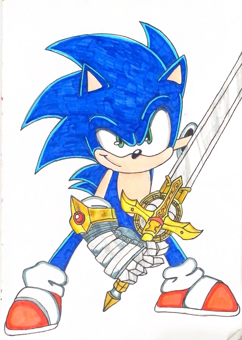 ArtBySaraPR's tweet photo. 💙 SONIC x CALIBURN 🗡️

IG: ArtBySaraPR 🎨🇵🇷

#Sega #SonicAndTheBlackKnight #SonicTheHedgehog #Caliburn #KnightOfTheWind #arte #art #artwork #pencil #portrait #color #coloring #dibujo #sketch #drawing #geek #videojuego #videogame #personajes #characters #sonicfanart https://t.co/ipDhD41k9i