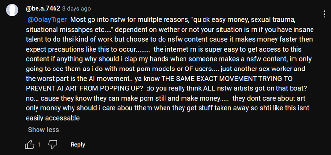 Watch OolayTiger Studios 🔞🎙's leaked NSFW photo on TwXstars