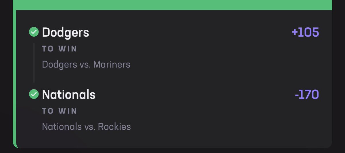 305locks's tweet photo. Worth the wait 🫰🏾💰

CASH EM BOTH 🧹🍀 #GamblingX #SportsPicks #MLB #hardrockbet #GamblingCommunity https://t.co/V1yQvjVCgE