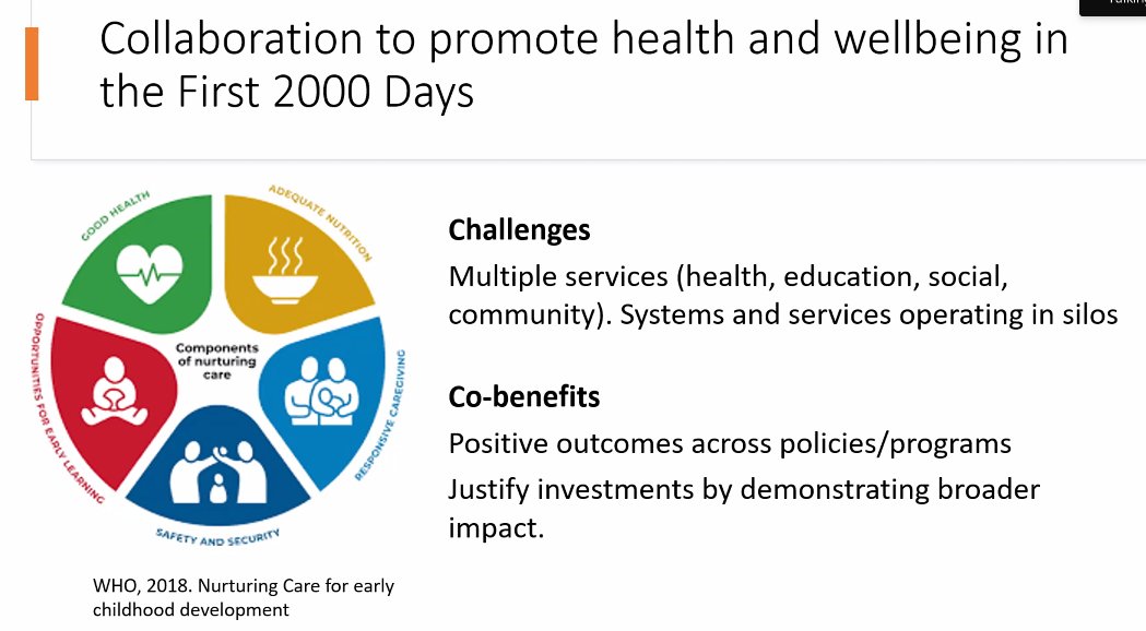 hchengdietitian's tweet image. @CRE_EPOCH webinar on co-benefits and collaboration in the first 2000 days is a go! \0/

What are the strategies for working together across disciplines to improve child health and wellbeing?