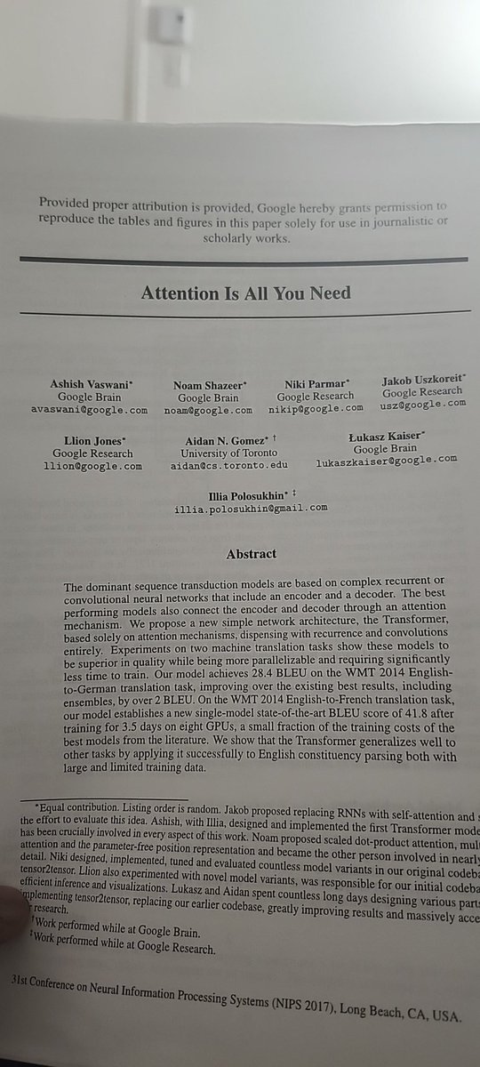 johan_tchassem's tweet image. Reading this before bed  #deaplearning #attention