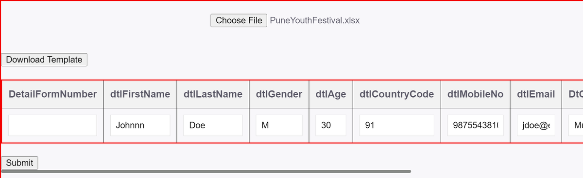 daelylogs's tweet photo. Aug 21st, Wed- 10:10pm- Project A:

Late tweet, I was working on a feature where I have to upload an excel file and it should convert into a table and then when submit all the rows should be added to the db. https://t.co/uhG0U39LDt