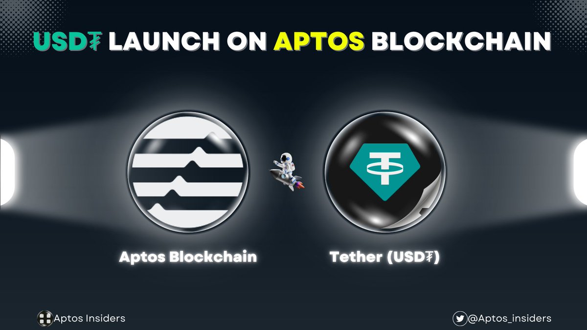 SolCommunityy's tweet photo. THE BIG MILESTONE ON #APTOS😍
Tether (USD₮) To Launch on Aptos Blockchain 👋
The integration of USD₮ on the Aptos blockchain taps into these dynamic capabilities, enhancing the platform’s appeal with Tether’s established stability and reliability.👏
Explore👇
#Atpos #USDT https://t.co/WQDAzLGypM
