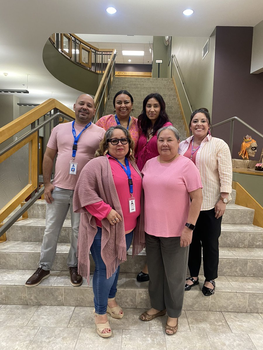 On Wednesday’s we wear pink! This team has been so supportive helping the front desk, in buildings, and continuous training. #bettereveryday