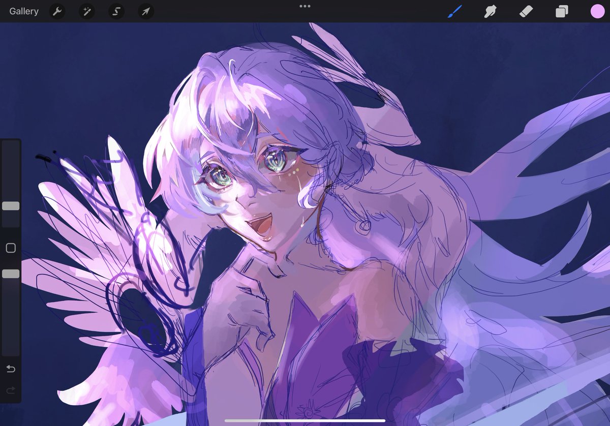 Cupid_latte's tweet photo. Wip #HonkaiStaiRail #Robin https://t.co/rebpxFHQrl
