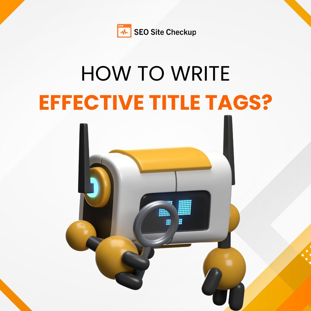 Seositecheckup's tweet photo. Use these tips for title tags: Keep them brief, add important keywords, make them relevant, use action words to attract clicks, and include your brand name for better recognition.
#TitleTags #SEO #SearchEngineOptimization #DigitalMarketing #ContentStrategy #SEOtips #WebDesign https://t.co/dwEN0btyI3