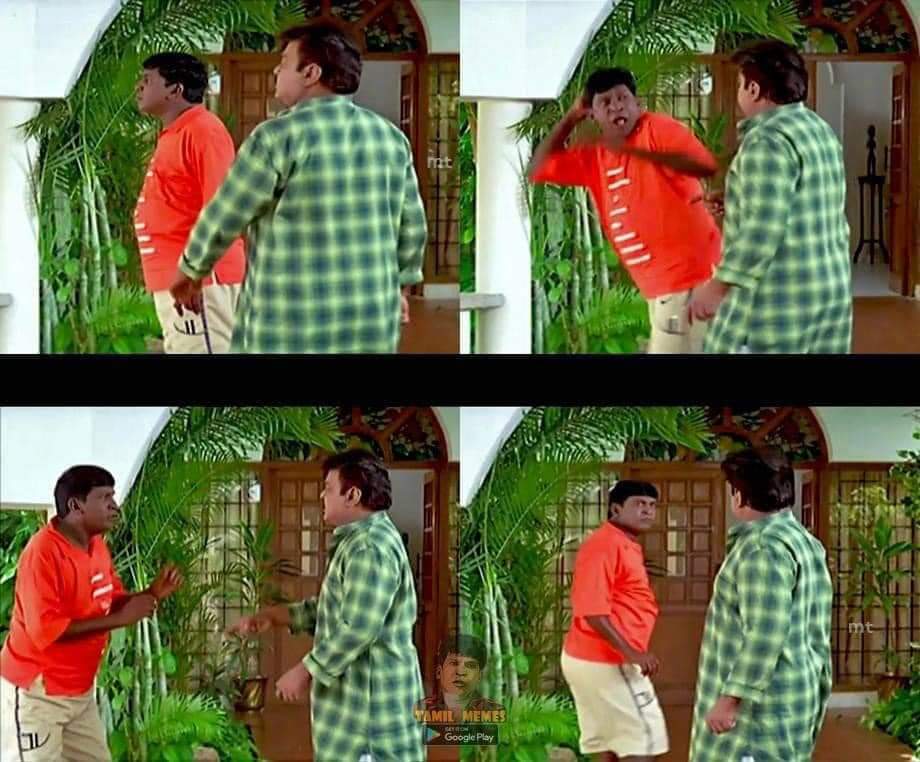 tamiltalkies's tweet photo. 'கொடிலதான் யானைகள் இருக்கும். யானைகளை எல்லாம் கட்சி ஆபிஸ்க்கு கூட்டிட்டு வர மாட்டாங்க. வேலைக்கு கெளம்பு..போ' https://t.co/W2iL45OgdV