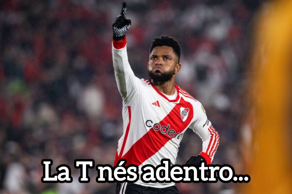 Triunfo de #River y clasificación a 4tos de final, en un partido bien copero...#Borja y #Simon los goles para el 2-1 frente a la T...#VamosRiver