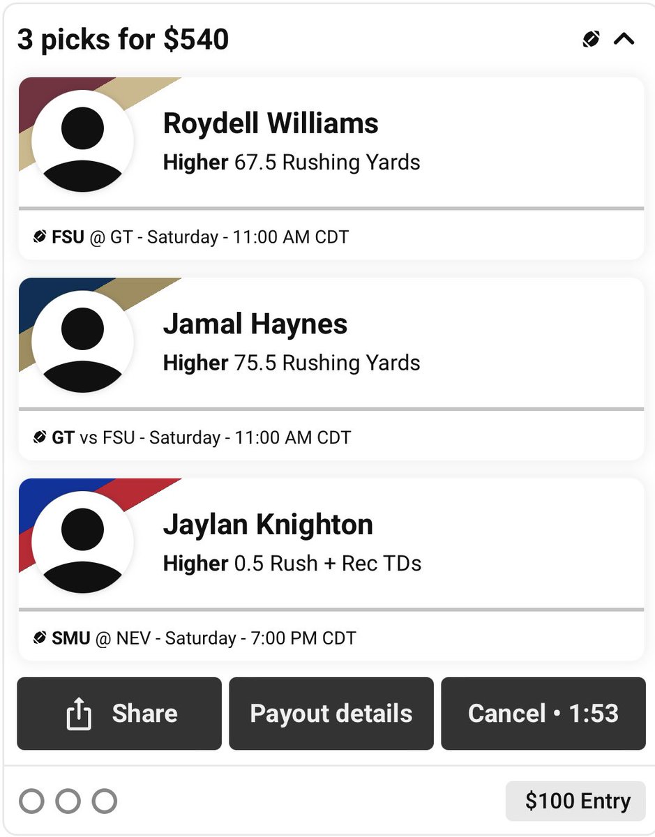 McBetss's tweet image. NCAAF WEEK 0 LOTTO🏈

$𝟓𝟎 𝐭𝐨 𝟓 𝐩𝐞𝐨𝐩𝐥𝐞 𝐰𝐡𝐞𝐧 𝐰𝐞 𝐂𝐀𝐒𝐇

😈+500 odds😈

$250 bonus when you use code “MCBETSS” on @UnderdogFantasy 

$250 PROMO⬇️
play.underdogfantasy.com/p-mc-betss

LFG #GamblingX