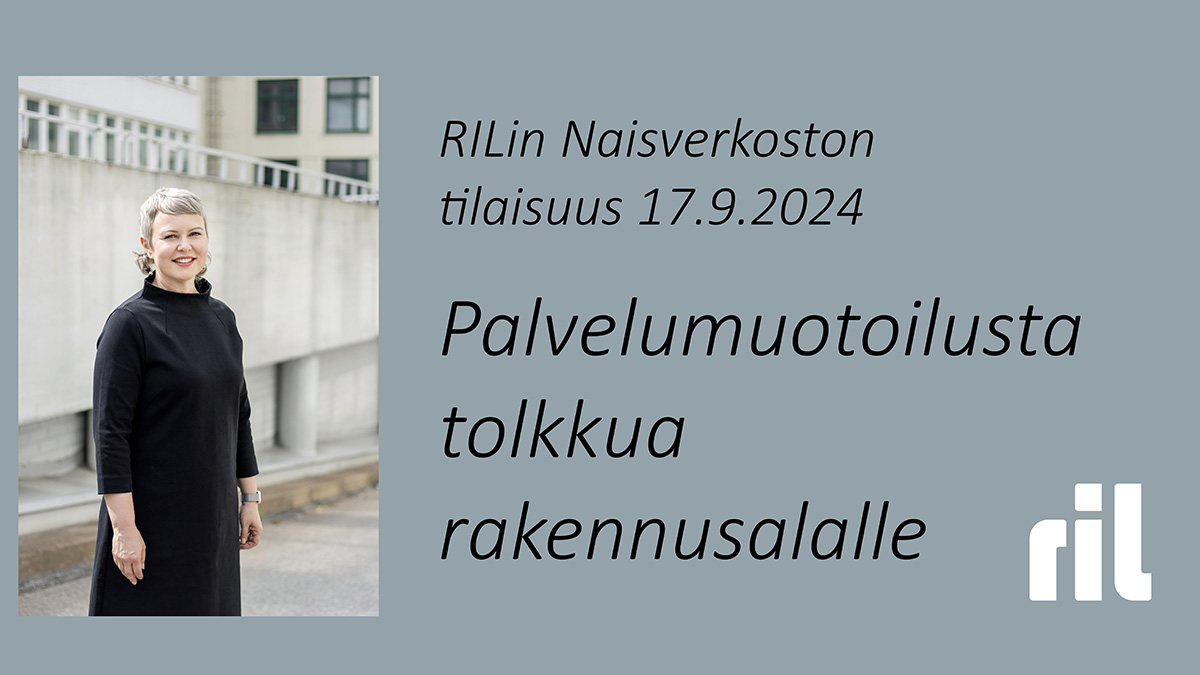Vielä ehdit hyvin mukaan RILin Naisverkoston seuraavaan, syyskuussa järjestettävään tilaisuuteen! 🤩
Hybridimuotoisen tilaisuutemme teemana #palvelumuotoilu, esiintyjänä Katja Soini, johtaja, @AFRYSuomi sekä pj <a href="/Ornamory/">Ornamo</a> 🤗
Lisätiedot 👉 bit.ly/45AsNBL
Kuva: Anni Koponen