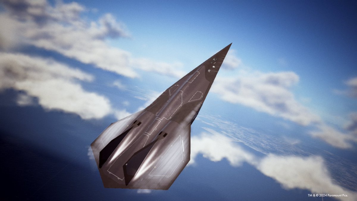 ACE7 ×#TopGunMaverick 機体紹介㊷DarkStar】 最高速度マッハ5以上で