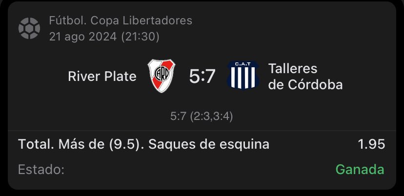 seleccionProArg's tweet photo. STAKE 10 x1.95 ACERTADISIMO✅✅✅

Que locura lo de nuestro canal 3/3 en Stake 10 este mes 🔥

 Únite gratis a nuestro canal que mañana tendremos otro Stake 10✨🤩

https://t.co/qUTgOGL4PY https://t.co/FjgyyEwq1x