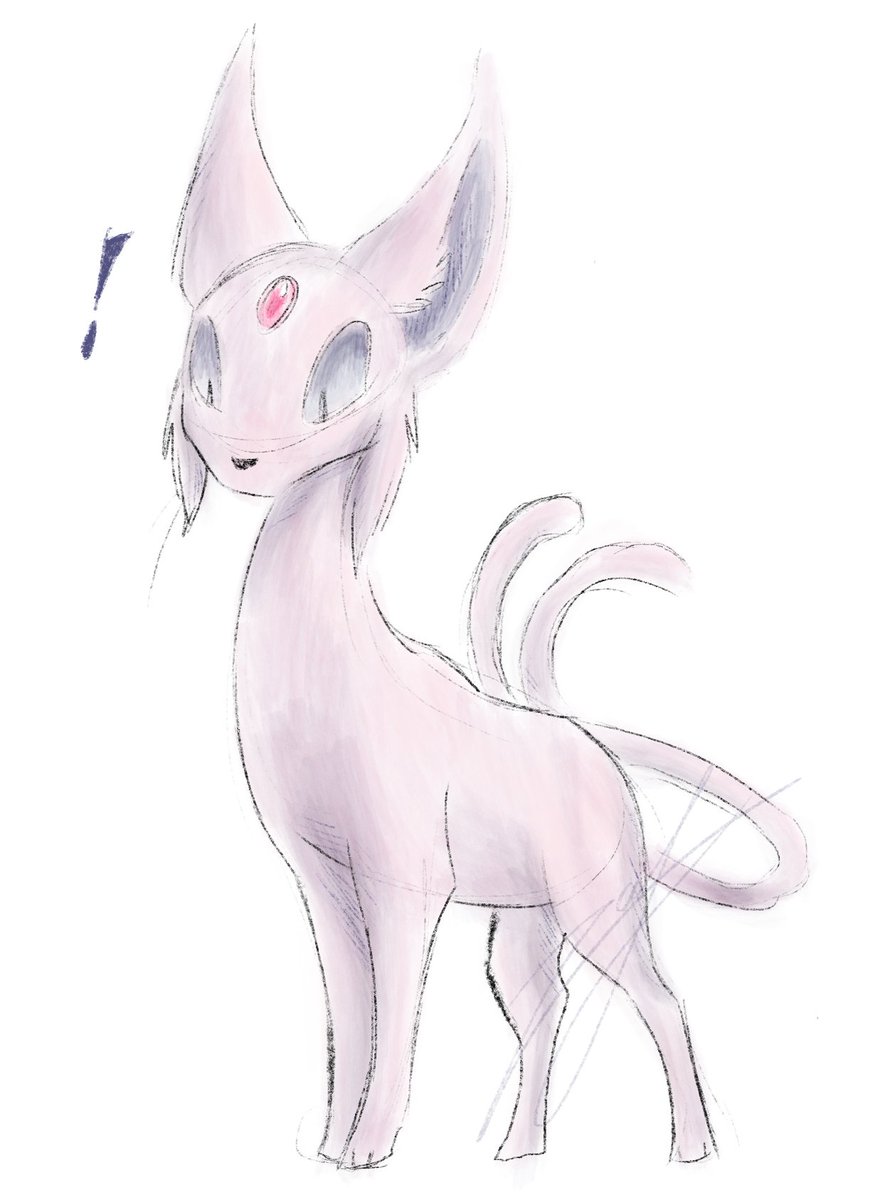 ZafStuff's tweet image. I've been notified that apparently there's an espeon day!

I'm taking comms similar to this, starting at $15~