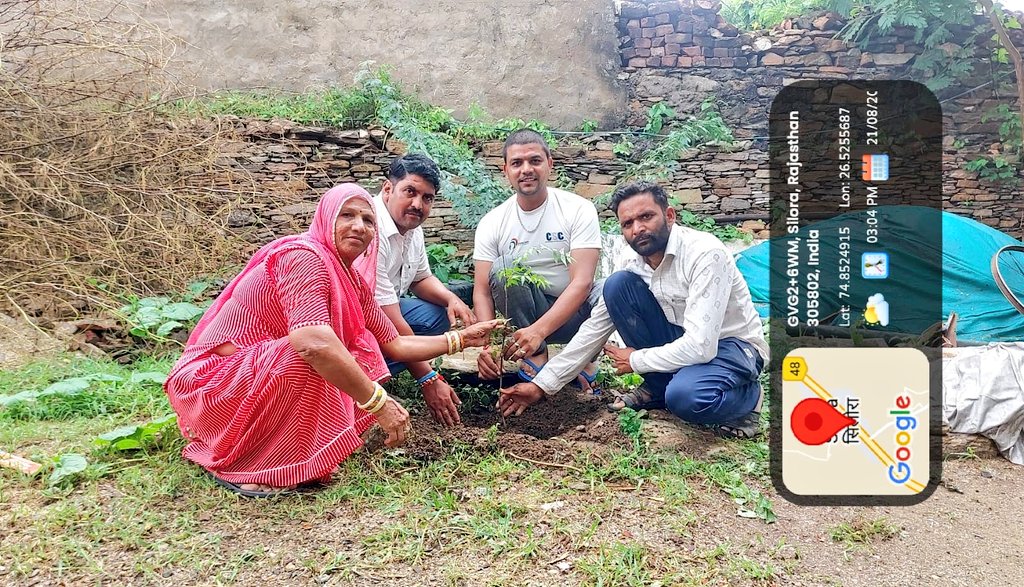 Hanumansankhla2's tweet image. &quot;एक पेड़ मां के नाम&quot; अभियान के तहत कल #CSC_SILORA द्वारा 5 पेड़ लगाए गये

धरती को हरा-भरा बनाएं, सभी माँ के नाम का एक पेड़ लगाएं...

#Plant4Mother #एक_पेड़_माँ_के_नाम #EkPedMaaKeNaam
@_DigitalIndia @PMOIndia @AgriGoI @AshwiniVaishnaw @csc_ceo @CSCegov_ @dintya15 @RJCSCRAJASTHAN